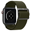 Ремешок-браслет для Apple Watch 38, 40 и 41 мм текстильный Spigen Fit Lite хаки