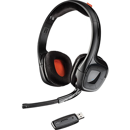 Наушники беспроводные Plantronics GameCom 818 полноразмерные с микрофоном игровые