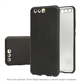 Чехол для Huawei Y7 2019 силиконовый CASE Deep Matte черный