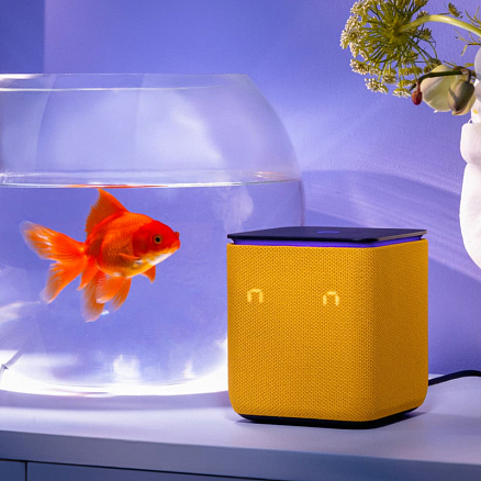 Умная колонка Яндекс Станция Миди (оранжевый)