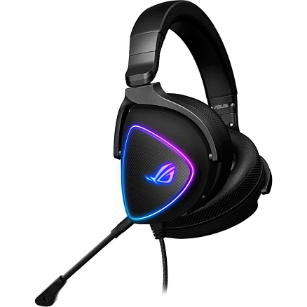 Наушники Asus ROG Delta S полноразмерные с микрофоном игровые черные