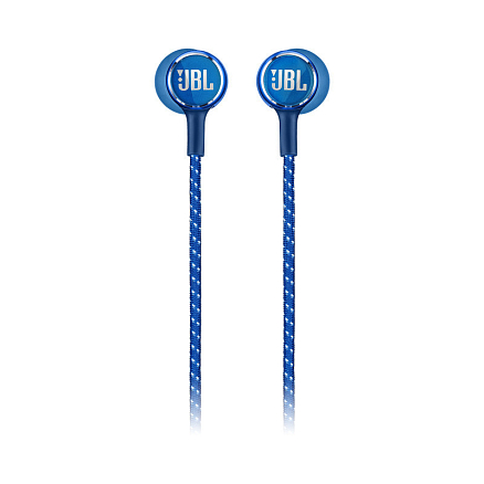 Наушники беспроводные Bluetooth JBL Live 200BT вакуумные с микрофоном и пультом синие