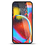 Защитное стекло для iPhone 13 mini на весь экран противоударное Spigen Glass FC черное