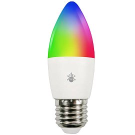 Умная лампочка светодиодная SLS LED-06 RGB E27 белая