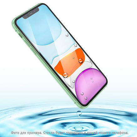 Защитное стекло для  Huawei Mate 20 Pro на весь экран противоударное Mocoll Storm 3D черное