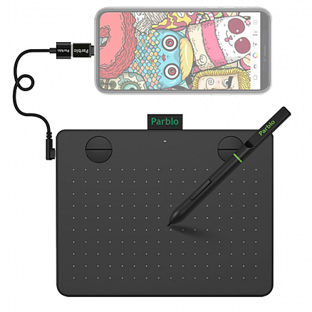 Графический планшет Parblo A640 V2 (черный)