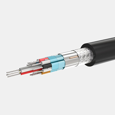 Кабель-удлинитель HDMI - HDMI (папа - мама) длина 0,5 м версия 2.0 4K 60Hz Ugreen HD107 черный