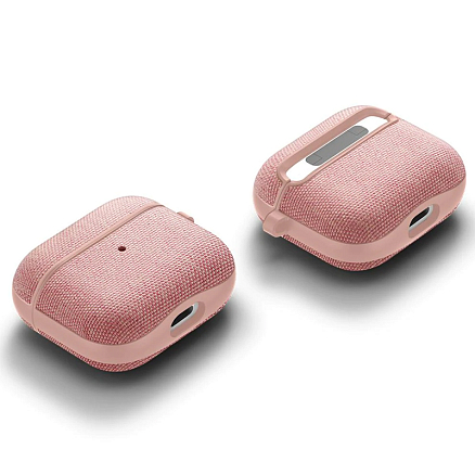 Чехол для наушников AirPods 3 для полной защиты Spigen Urban Fit розовое золото