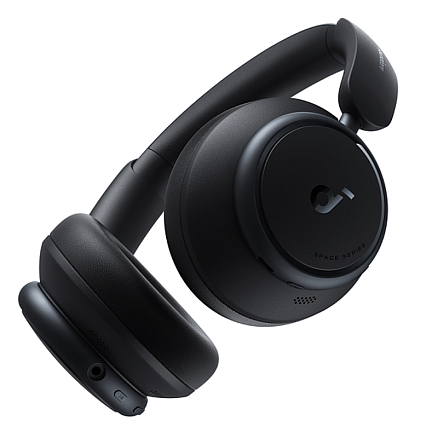 Наушники беспроводные Anker SoundCore Space Q45 полноразмерные с микрофоном и активным шумоподавлением черные