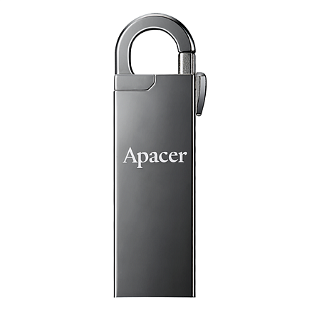Флешка Apacer AH15A 128GB USB 3.1 Gen 1 металл темно-серая