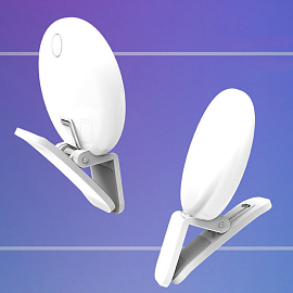 Светодиодная лампа подсветка на телефон RING-02 белая