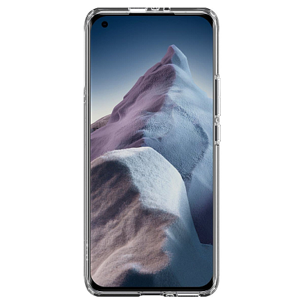 Чехол для Xiaomi Mi 11 Ultra гибридный Spigen SGP Ultra Hybrid прозрачный