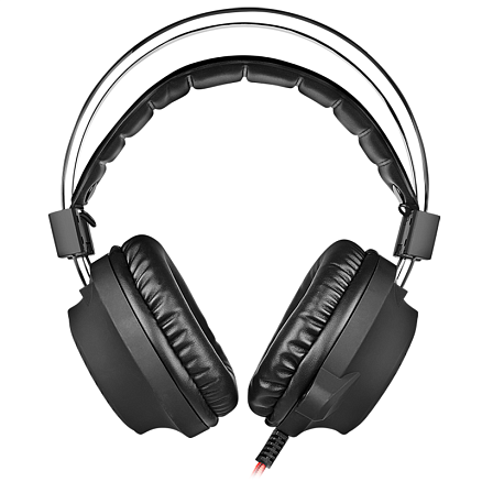 Наушники Sven AP-U840MV полноразмерные с микрофоном и подсветкой игровые черные