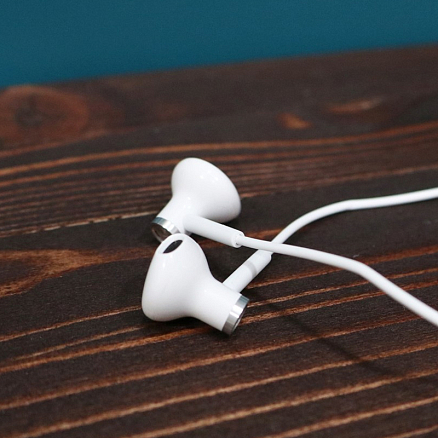 Наушники Xiaomi Mi Dual Driver Earphones в разъем Type-C вкладыши с микрофоном и пультом белые