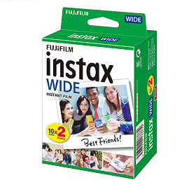 Картридж с фотопленкой для Fujifilm Instax Wide на 10 снимков 2 шт.