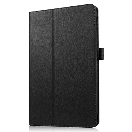 Чехол для Samsung Galaxy Tab A 10.1 T580, T585 кожаный NOVA-01 черный