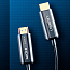Кабель HDMI - HDMI (папа - папа) оптический длина 10 м версия 2.0 4K 60Hz Ugreen HD132 черный