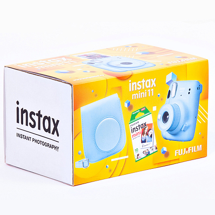 Набор подарочный Fujifilm Instax Mini 11 голубой