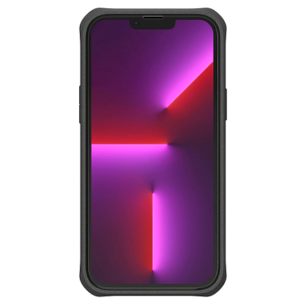 Чехол для iPhone 13 Pro гибридный с защитой экрана Spigen Max Geo Armor 360 черный