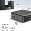 Bluetooth аудио адаптер (ресивер + трансмиттер) SPDIF Toslink + 3,5 мм aptX Ugreen CM144 V5.0 черный