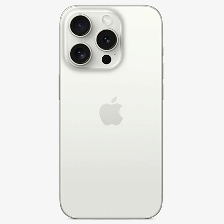 Смартфон Apple iPhone 15 Pro 128GB Dual SIM белый титан