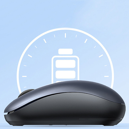 Мышь беспроводная оптическая Ugreen MU105 4 кнопки 2400 dpi синяя