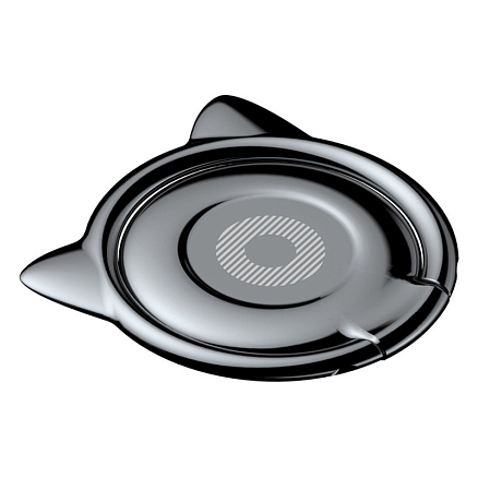 Держатель для телефона на палец Baseus Cat черный