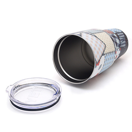 Термокружка Rambler Tumbler 900мл Patchwork