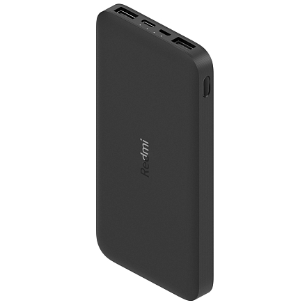 Внешний аккумулятор Xiaomi Redmi PB100LZM 10000мАч (2хUSB, ток 2.6А) черный