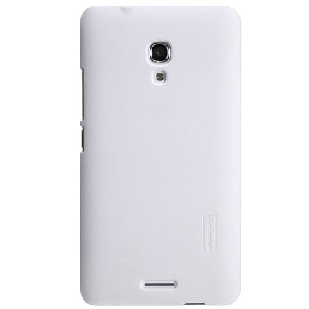 Чехол для Huawei Ascend Mate 2 пластиковый тонкий Nillkin Super Frosted белый
