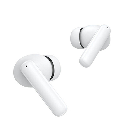 Наушники TWS беспроводные Bluetooth QCY T13 ANC вакуумные с микрофоном белые