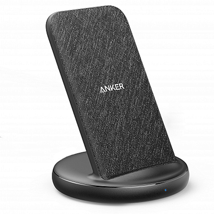Беспроводная зарядка для телефона 15W 3A Anker PowerWave 2 Stand (быстрая зарядка) черная