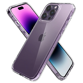 Чехол для iPhone 14 Pro Max гибридный Spigen Ultra Hybrid прозрачный