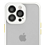 Чехол для iPhone 13 Pro Max гибридный VLP Matte Case матовый прозрачно-белый