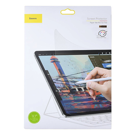 Пленка защитная на экран для iPad 10.2, 10.2 2020 Baseus Paper-like матовая