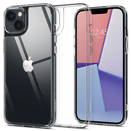 Чехол для iPhone 14 гибридный Spigen Quartz Hybrid прозрачный