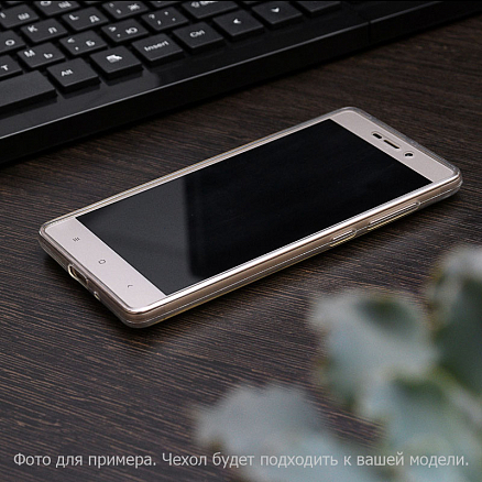 Чехол для Asus Zenfone 3 Ultra ультратонкий гелевый 0,5мм Nova Crystal прозрачный