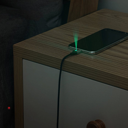 Кабель USB - MicroUSB, Lightning, Type-C 2 м 2А со сменными штекерами магнитный плетеный Baseus Zinc черный