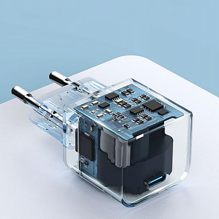 Зарядное устройство сетевое Type-C 20W Anker PowerPort III Cube (быстрая зарядка PD) белое