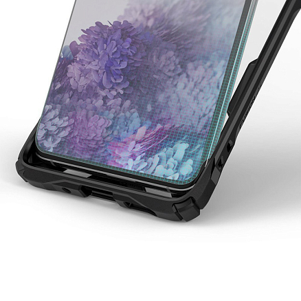 Пленка защитная Samsung Galaxy S20+ на весь экран и торцы Ringke Dual Easy прозрачная 2 шт.