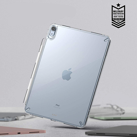 Чехол для iPad Air 2020, 2022 гибридный Ringke Fusion прозрачный