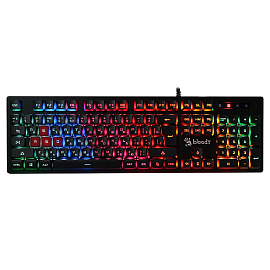 Клавиатура A4Tech Bloody B160N USB с подсветкой игровая черная