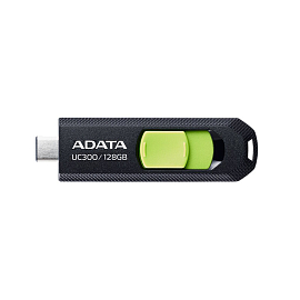 Флешка ADATA UC300 128Gb Type-C черно-зеленая