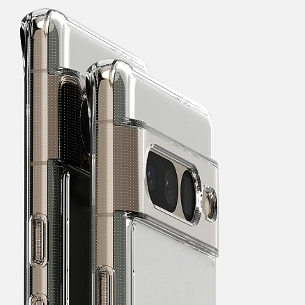 Чехол для Google Pixel 7 Pro гибридный Ringke Fusion прозрачный