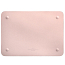Чехол для Apple MacBook Pro 13 A1708, A1989, A1706, A1502, A1425, A1278, A2159, A2251, A2289 кожаный футляр WiWU Skin Pro II розовый