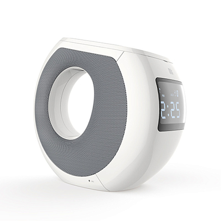 Мультимедийная колонка Nillkin Cozy MC1 с беспроводной зарядкой для телефона белая