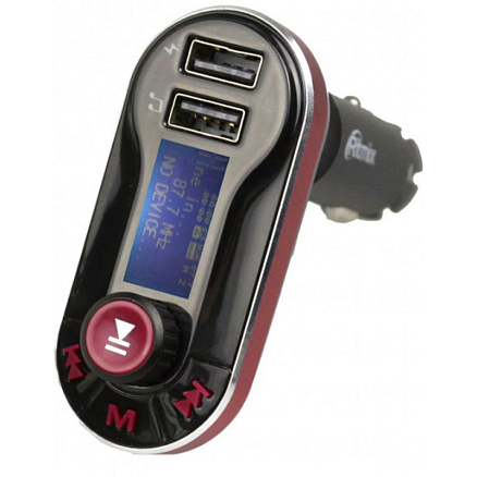 FM модулятор (трансмиттер) автомобильный Ritmix FMT-A780 с зарядкой USB (2.1А) и пультом