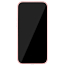 Чехол для iPhone 15 Pro Max гибридный с подставкой uBear Clip Mag Magsafe прозрачно-розовый