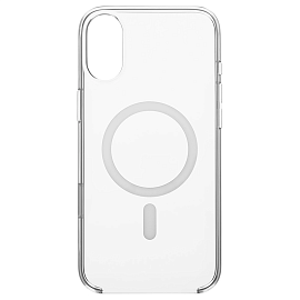 Чехол для iPhone 16 силиконовый Clear Case MagSafe прозрачный