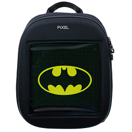 Умный рюкзак PIXEL One с LED экраном и отделением для ноутбука до 15 дюймов черный